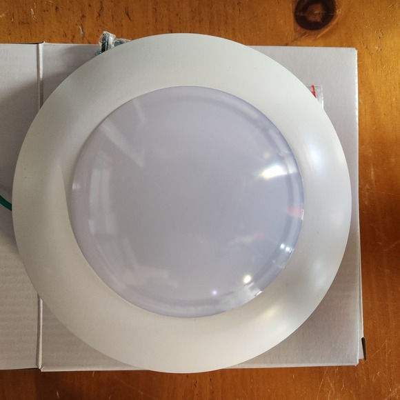 LED Disk Downlight Retrofit AH Lighting A4 Lot of 3 12 W 750 Lumens Warm White - Picture 4 of 10